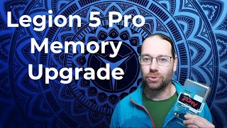 Legion 5 Pro Memory Upgrade [upl. by Otsuaf966]