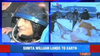 Sunita Williams 2 astronauts return to Earth from ISS [upl. by Haidej]