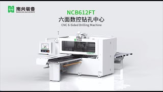 Nanxing NCB612FT CNC 6sided Drilling Machine [upl. by Ysset]