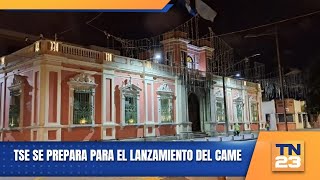 TSE se prepara para el lanzamiento del CAME [upl. by Notaes]