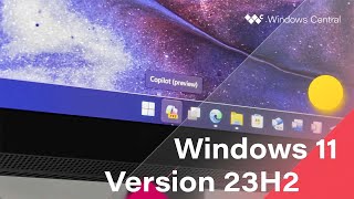 Windows 11 2023 Update  Official Release Demo Version 23H2 [upl. by Kcirttap]