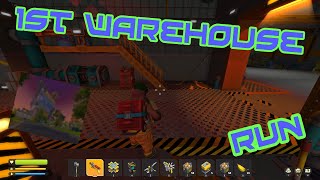 Scrap Mechanic EP10 First Warehouse run PT 1 [upl. by Bertine194]