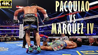 Manny Pacquiao vs Juan Manuel Marquez IV  BRUTAL KNOCKOUT  Highlights Boxing Fight  4K Ultra HD [upl. by Sisco80]