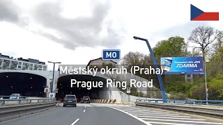 4K Driving in Czechia M0 Městský okruh Praha  Driving in Prague  Ring Road [upl. by Luz]