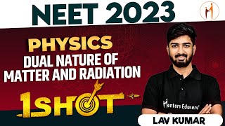 Dual Nature Of Matter and Radiation  Crash Course for NEET 2023  Physics  Mentors Eduserv [upl. by Dennard789]