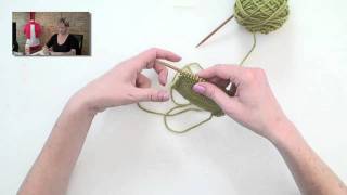 Knitting Help  Backwards Loop CastOn [upl. by Inor]