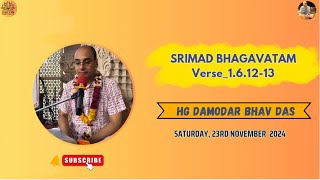 SB 161213  HG Damodar Bhav Das [upl. by Ariamat]