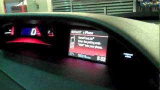 Pair your smartphone to the 2012 Honda Civics Bluetooth  Honda Dealer in MS [upl. by Alyose]