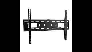 How to install Heavy Duty Tilt Slim TV Wall Mount for LCD LED TVs Texonic Model LX67 [upl. by Moishe639]