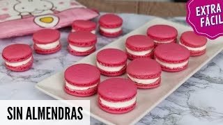 MACARONS SIN HARINA DE ALMENDRAS  RECETA FÁCIL LaDulcepedia [upl. by Ilene]