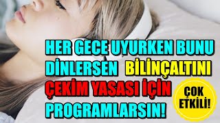 BEN İSTEDİKLERİMİ HAYATIMA ÇEKEBİLİRİM OLUMLAMALARI Her Gece Uyurken Bunu Dinle mistikyol [upl. by Alister]