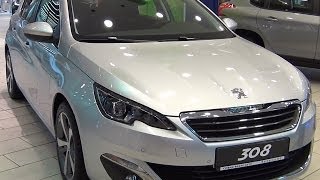 Peugeot 308 Allure 16 125 BVM6 THP Second Generation 2013 Exterior and Interior in Full HD 3D [upl. by Junette]