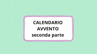 Calendario dell’avvento in progress colourbookitalia vitadamamma natale bambini avvento [upl. by Ellecrag]