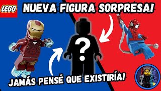 Lego hizo una INESPERADA figura de MARVEL Minifigs [upl. by Aidua]