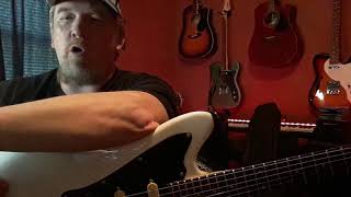 Indio by Monoprice Offset OS20 Jaguar Style Electric Guitar review [upl. by Gabbey706]