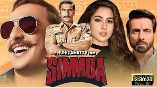 Simba Full HD Movie  Ranveer Singh  Ajay Devgn  Sara Ali Khan  Sonu Sood  Facts amp Review [upl. by Ripleigh]