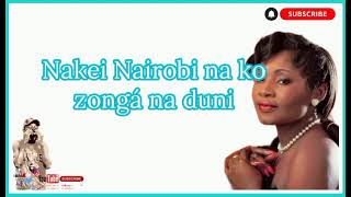 MBILIA BELNAKEI NAIROBI vidéo paroleslyrics [upl. by Ayihsa]