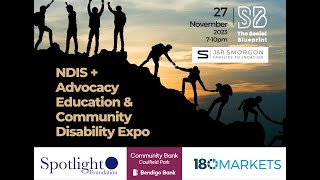 NDIS Advocacy and Empowerment Educational Session  Community Disability Expo [upl. by Nannahs586]