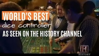 The Worlds Best Craps Dice Controller on the History Channel [upl. by Herwig]