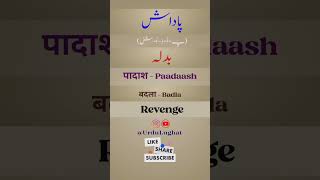 Paadaash Meaning  Urdu Dictionary [upl. by Lavona]