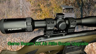 Gamo Swarm Air Rifle Scope Upgrade Pursuit Scope and VLife Rings [upl. by Farrel]