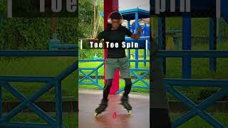 Toe Toe Spin  Freestyle Slalom Trick Training [upl. by Ruscher]