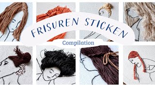 Frisuren sticken Compilation [upl. by Alcina]