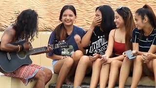 TAONG GRASA SERENADING 2 Public Prank [upl. by Enedan]