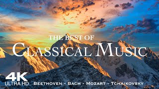 4K Best Classical Music 2024 🇪🇺 Central Europe Drone  Mozart Beethoven Bach Chopin Tchaikovsky [upl. by Holey]