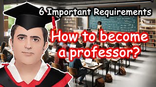 How to become a professor 6 tips [upl. by Nuhsal]