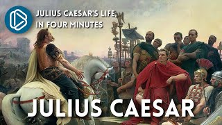 Julius Caesars Life in 4 Minutes [upl. by Beth]