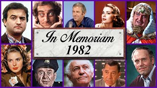 In Memoriam 1982 Famous Faces We Lost in 1982 [upl. by Jansson]