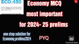 whole Vivek sir ECO 450 for prelims 2024  34  100 most important for prelims 202425 [upl. by Haase884]