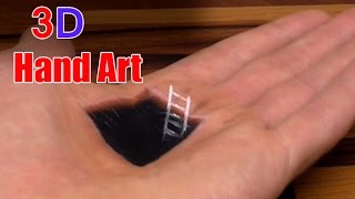 Loch gemalt │Hand Art │Optische Täuschung MalTricks [upl. by Assirhc288]