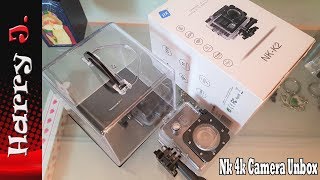 Nk 4k Action sport Camera Unbox [upl. by Walrath567]