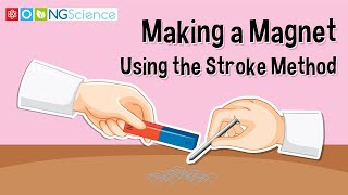 Making a Magnet Using the Stroke Method [upl. by Pucida681]