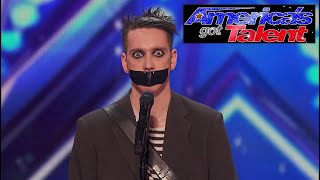 AMERICAS GOT TALENT TAPE FACE [upl. by Briscoe881]