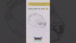 Penguin Slide pencils timelapse 🐧 penguinvspirates sketch indiegameart [upl. by Leena]