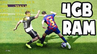 Pro Evolution SoccerPES 2020 on 4GB RAM [upl. by Zetrauq]