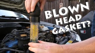 HOW TO CHECK FOR A BLOWN HEAD GASKET [upl. by Asyla]