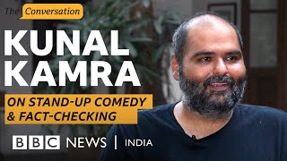 Kunal Kamra on comedy Indian media and IT rules  BBC News India [upl. by Shuler]