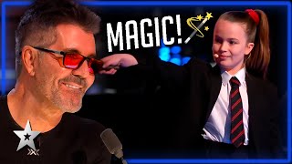 HOW Did She Do That Young Magician Leaves The Judges SPELLBOUND on Britains Got Talent [upl. by Merv292]