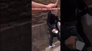 Carterista daña a Eliana en VENECIA 🤬 “sale mal” [upl. by Ethben]