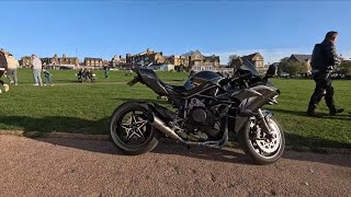 October Sunshine Bliss on Two Wheels ride to sunny Hunstanton [upl. by Leina]