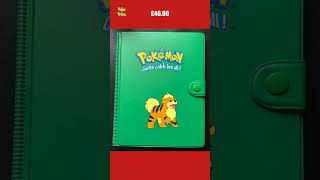 Base Set Original Growlithe Folder Binder Green Pokemon Cards Great Condition [upl. by Orit]