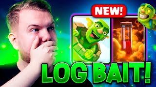 NEW BEST LOG BAIT DECK IS UNSTOPPABLE  Clash Royale [upl. by Island]