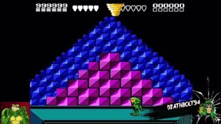 Battletoads NES Dark Queen Boss and Ending [upl. by Hesky]