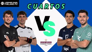 FINLAND P2  StupaczukYanguas vs NietoSanz Cuartos  QATAR AIRWAYS PREMIER PADEL 2024 [upl. by Marylin]