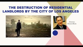 The Destruction of Residential Landlords [upl. by Mehalick61]