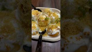 Hyderabad Street Food  Dahi Puri😋 Naintara Pure Veg food ytshorts iphone15 hyderabadfood [upl. by Niveek]